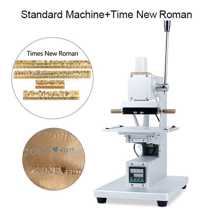 ZONESUN WT‑90XTS Manual Hot Foil Stamping Machine