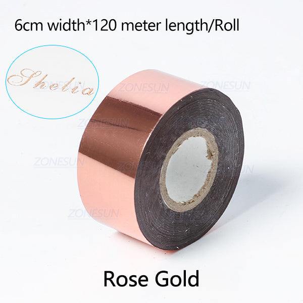 ZONESUN 6cm Hot Foil Paper for Gift Boxes & Packaging Decoration