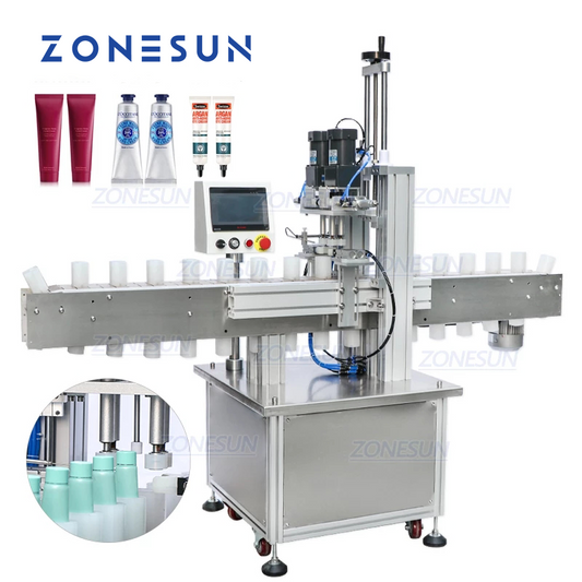 ZONESUN Custom Pneumatic Full Automatic Electric Capping Machine