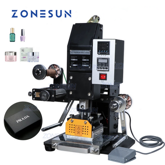 ZONESUN ZS-819K2  Semi-Automatic Pneumatic Hot Foil Stamping Machine