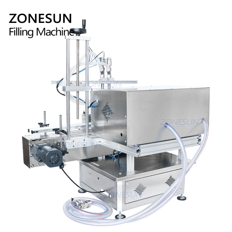 ZONESUN ZS-DTDP20-2 Dual Head Desktop Liquid Filling Machine