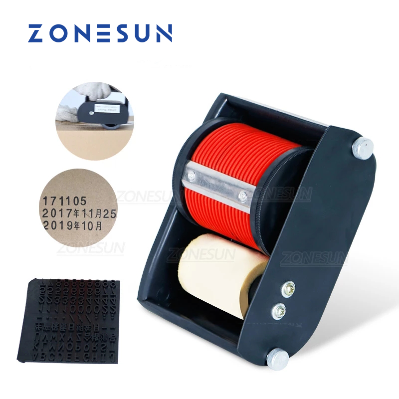 ZONESUN Portable Coding Machine for Carton Batch Number Printing