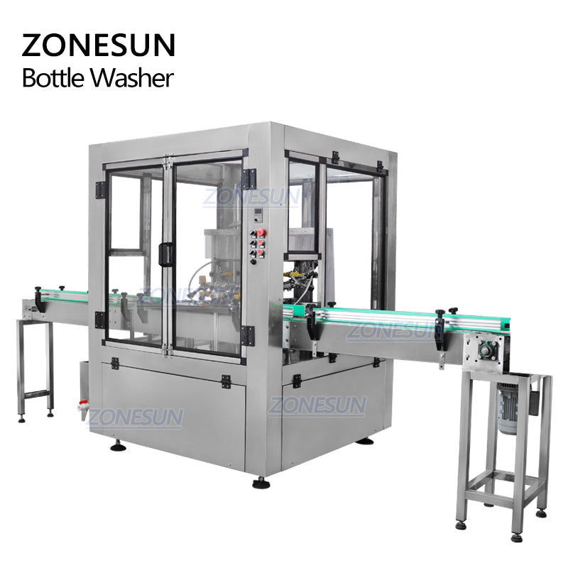ZONESUN ZS-WB12 Automatic Rotary Bottle Washing Machine
