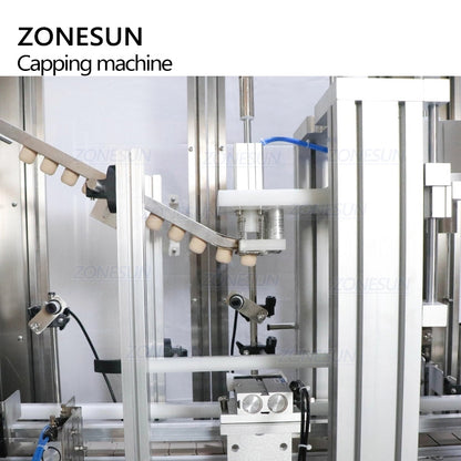 ZONESUN ZS-XG16D Automatic Cork Press Capping Machine with Dust Cover