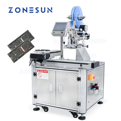 ZONESUN ZS‑TB452Z Semi‑Automatic Circuit Board Flat Labeling Machine