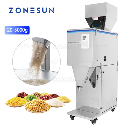 ZONESUN DL‑5000 Semi‑automatic Powder Filling Weighing Machine
