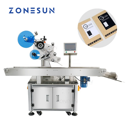 ZONESUN ZS‑TB831 Auto-Flat Surface Labeling Machine with Date Coder
