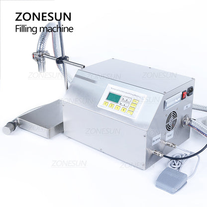 ZONESUN ZS-DP431W Semi-Automatic Liquid Weighing Filling Machine