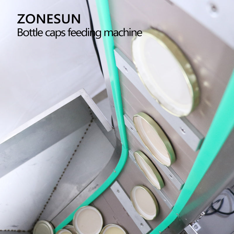 ZONESUN ZS‑SLJ1 Automatic Cap Feeding Elevator for Capping Machines