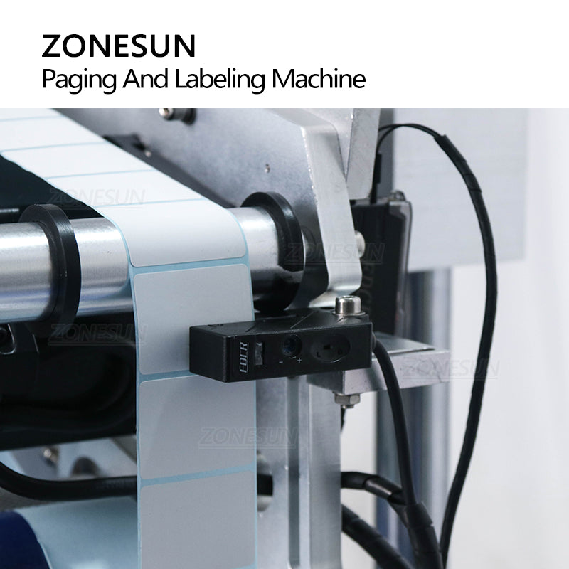 ZONESUN ZS-TB180PBF Automatic Flat Paper Paging & Labeling Machine