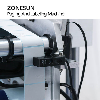 ZONESUN ZS-TB180PBF Automatic Flat Paper Paging & Labeling Machine