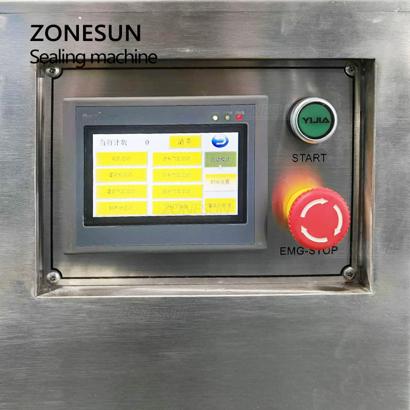ZONESUN ZS-FS002U Soft Tube Filling & Ultrasonic Sealing Machine