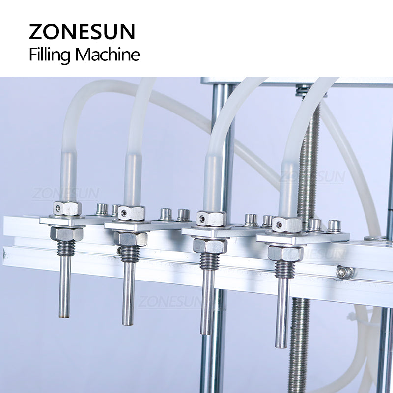 ZONESUN ZS-DTMP4C Desktop 4 Nozzles Magentic Pump Liquid Filler