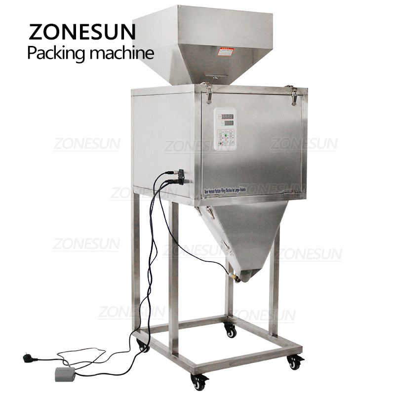 ZONESUN ZS-9999C Semi-Auto Powder Granule Filling Weighing Machine