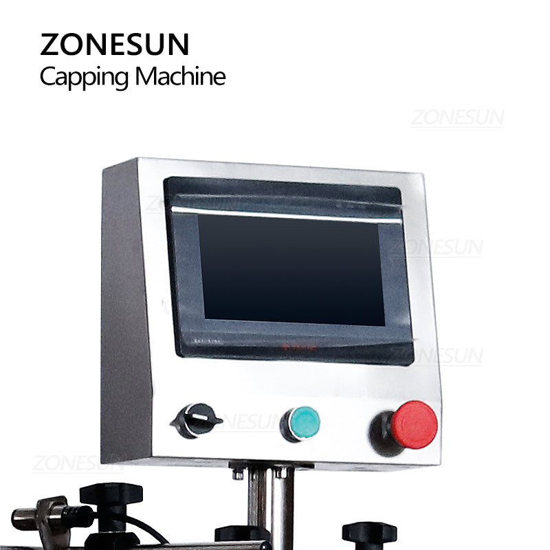 ZONESUN ZS‑XG440D Automatic Bottle Capping Machine for Various Caps
