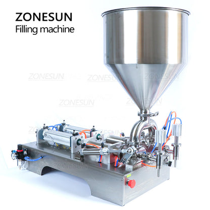 ZONESUN ZS-GY2 Semi-auto Pneumatic Paste & Liquid Filling Machine