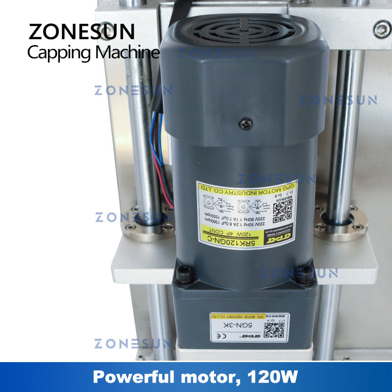 ZONESUN ZS-XGCC2 Tighten Bottle Capping Machine for Screw Caps