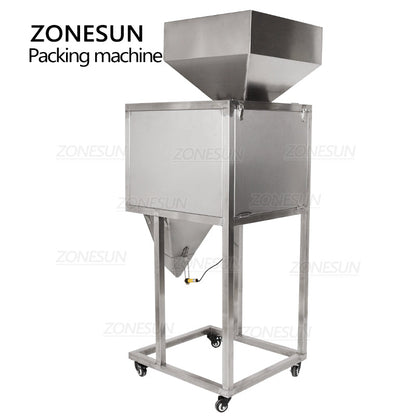 ZONESUN ZS-9999C Semi-Auto Powder Granule Filling Weighing Machine