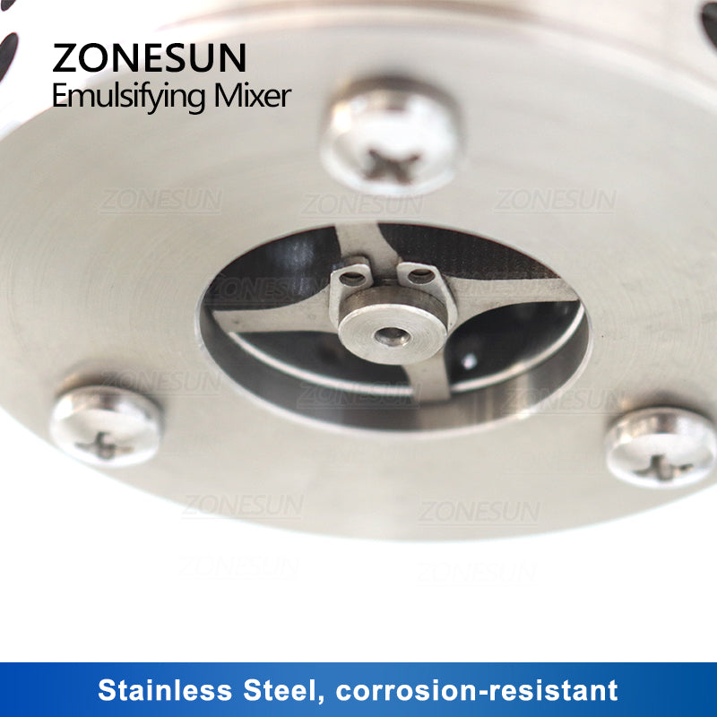 ZONESUN ZS‑J300 High‑Shear Emulsifying Mixer for Cosmetics & Industry