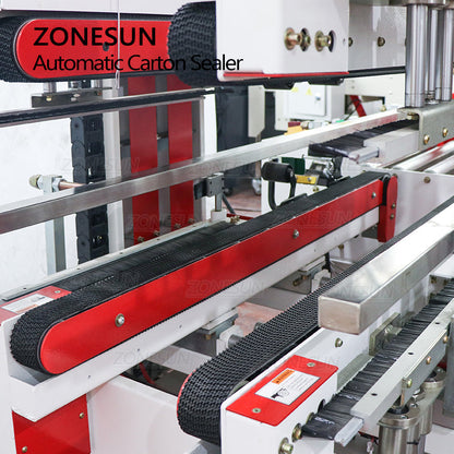 ZONESUN ZS-FK8001 Automatic Carton Edge Sealing Machine for Four-Side