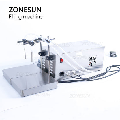 ZONESUN ZS-MP252W Magnetic Pump Liquid Filling Machine with Weighing