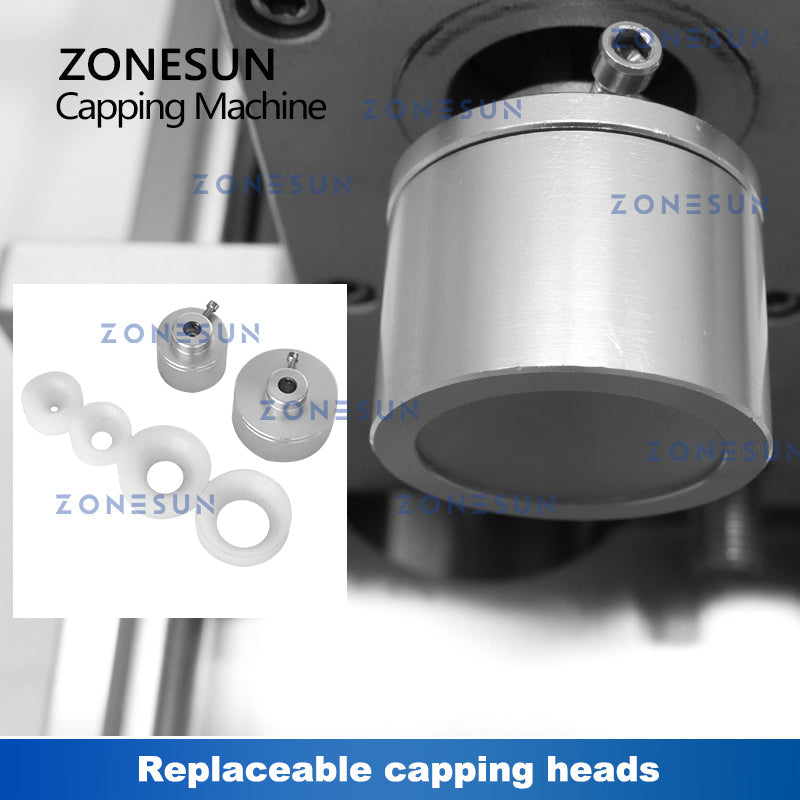 ZONESUN ZS-XGCC2 Tighten Bottle Capping Machine for Screw Caps