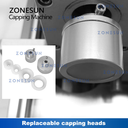 ZONESUN ZS-XGCC2 Tighten Bottle Capping Machine for Screw Caps