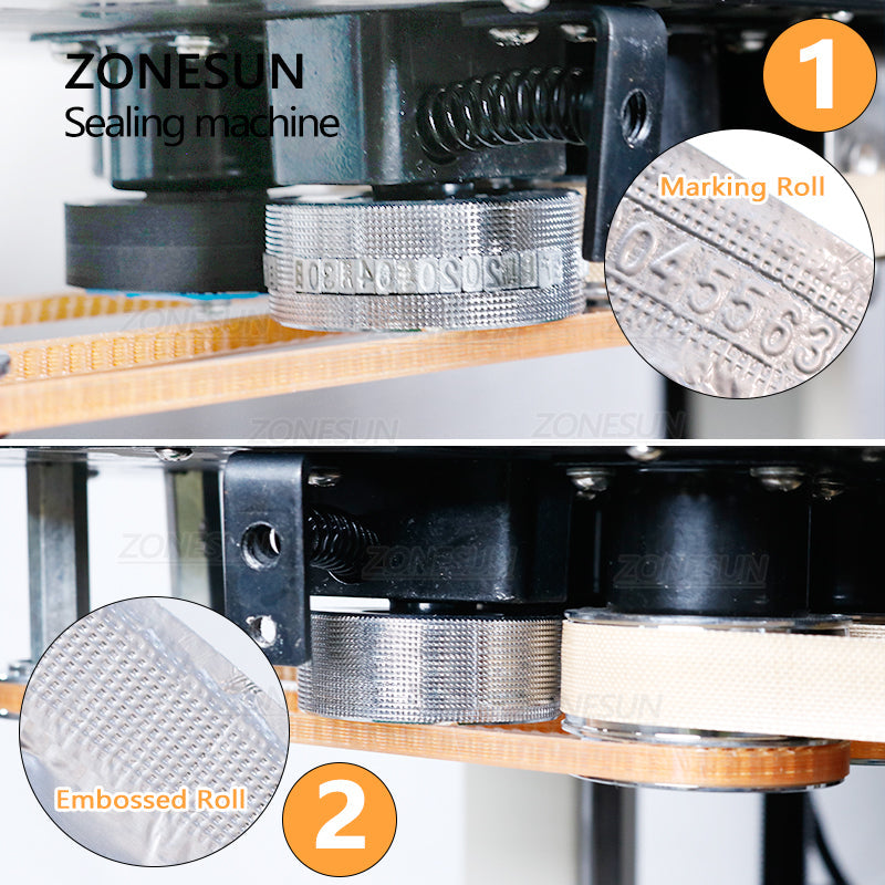 ZONESUN ZS-FR1100 Vertical Sealing Machine for Large Bags & Boxes