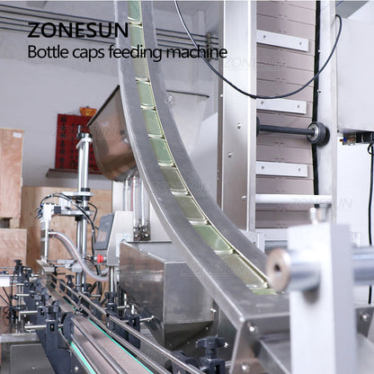 ZONESUN ZS‑SLJ1 Automatic Cap Feeding Elevator for Capping Machines