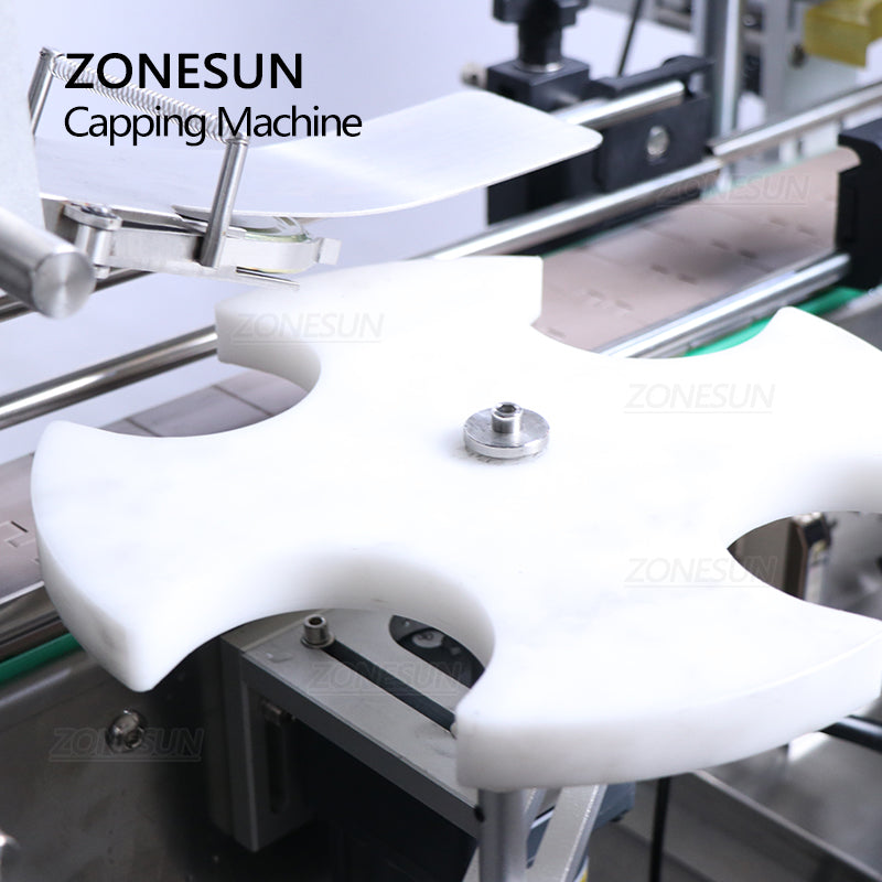 ZONESUN ZS‑XG440D Automatic Bottle Capping Machine for Various Caps
