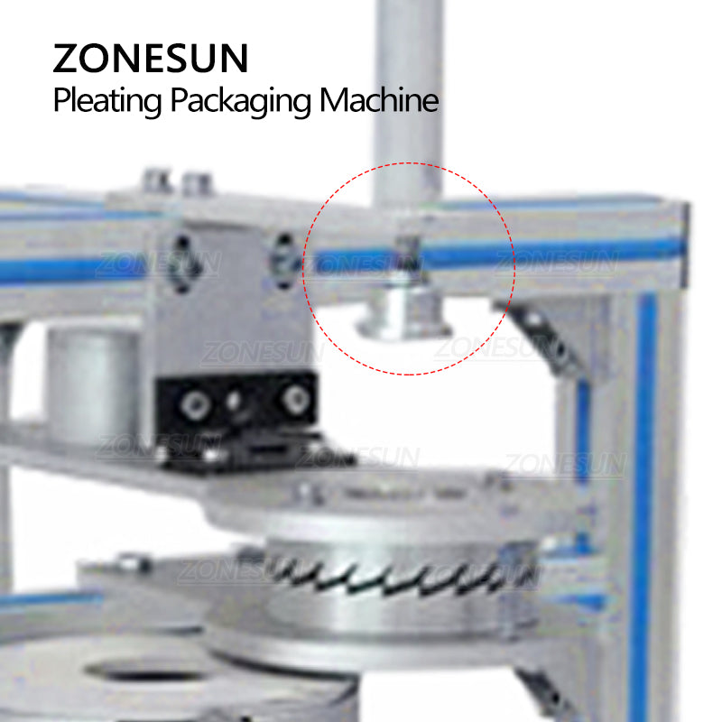 ZONESUN ZS-PK940 Manual Pleated Wrapping Machine for Round Soap Balls