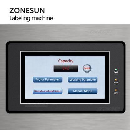 ZONESUN ZS-TB180 Semi-Auto Flat Surface Labeling Machine