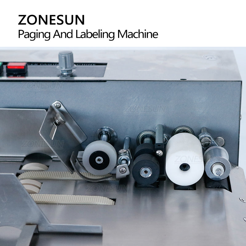 ZONESUN ZS-TB180PBF Automatic Flat Paper Paging & Labeling Machine