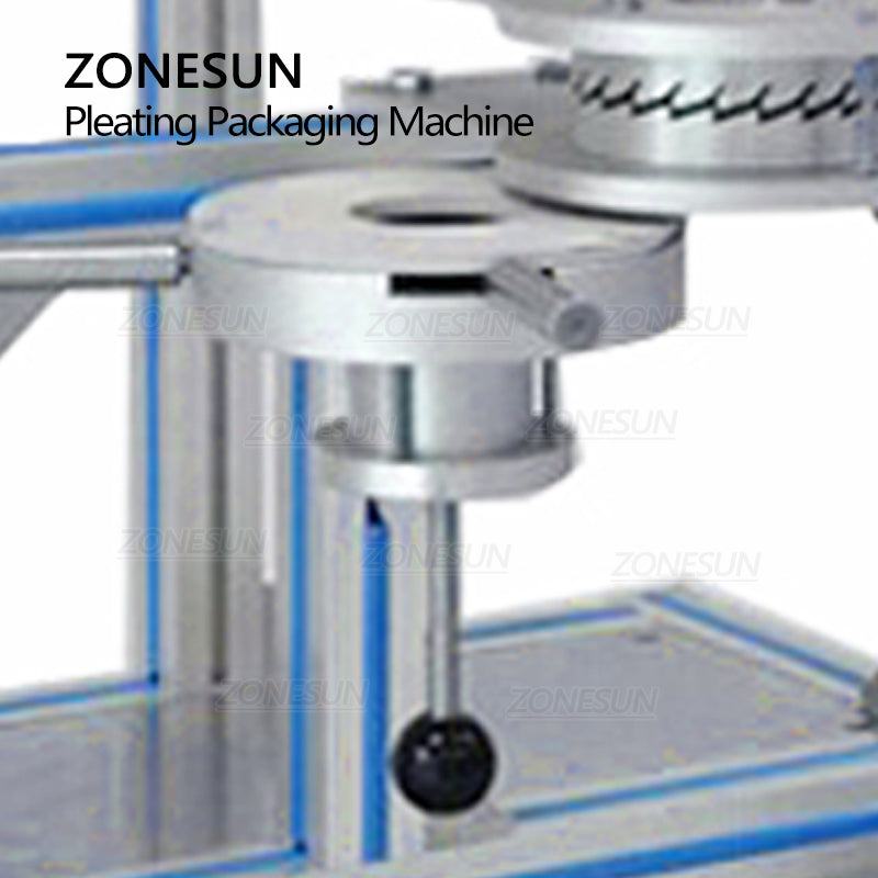 ZONESUN ZS-PK940 Manual Pleated Wrapping Machine for Round Soap Balls