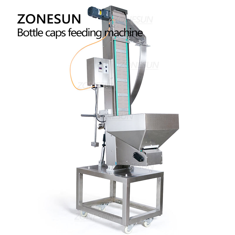 ZONESUN ZS‑SLJ1 Automatic Cap Feeding Elevator for Capping Machines