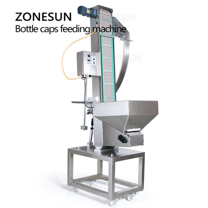 ZONESUN ZS‑SLJ1 Automatic Cap Feeding Elevator for Capping Machines