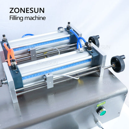 ZONESUN ZS-GY2 Semi-auto Pneumatic Paste & Liquid Filling Machine