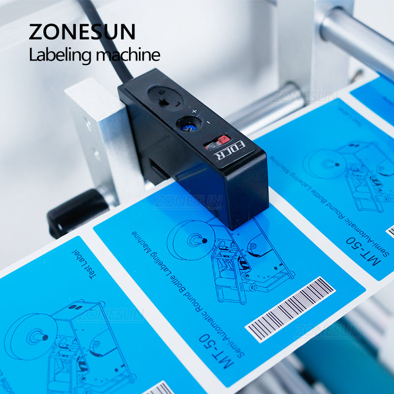 ZONESUN ZS-TB180 Semi-Auto Flat Surface Labeling Machine