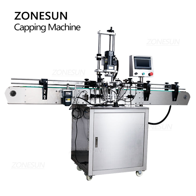 ZONESUN ZS‑XG440D Automatic Bottle Capping Machine for Various Caps