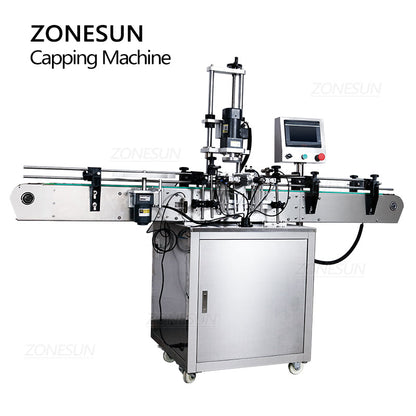 ZONESUN ZS‑XG440D Automatic Bottle Capping Machine for Various Caps
