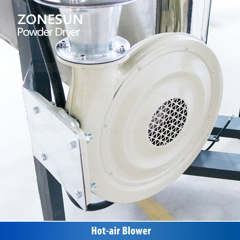 ZONESUN ZS‑HG300A Granule Mixing & Drying Machine for Plastic Pellets