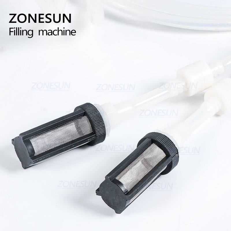 ZONESUN ZS‑YTPP2T 2‑Head Peristaltic Pump Liquid Filling Machine