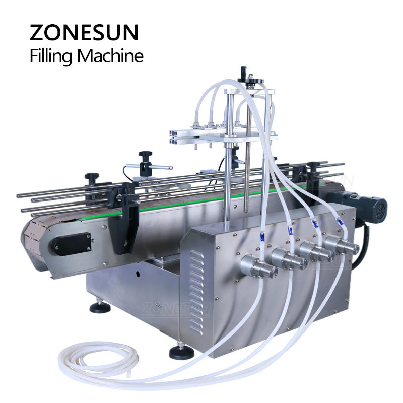 ZONESUN ZS-DTMP4C Desktop 4 Nozzles Magentic Pump Liquid Filler