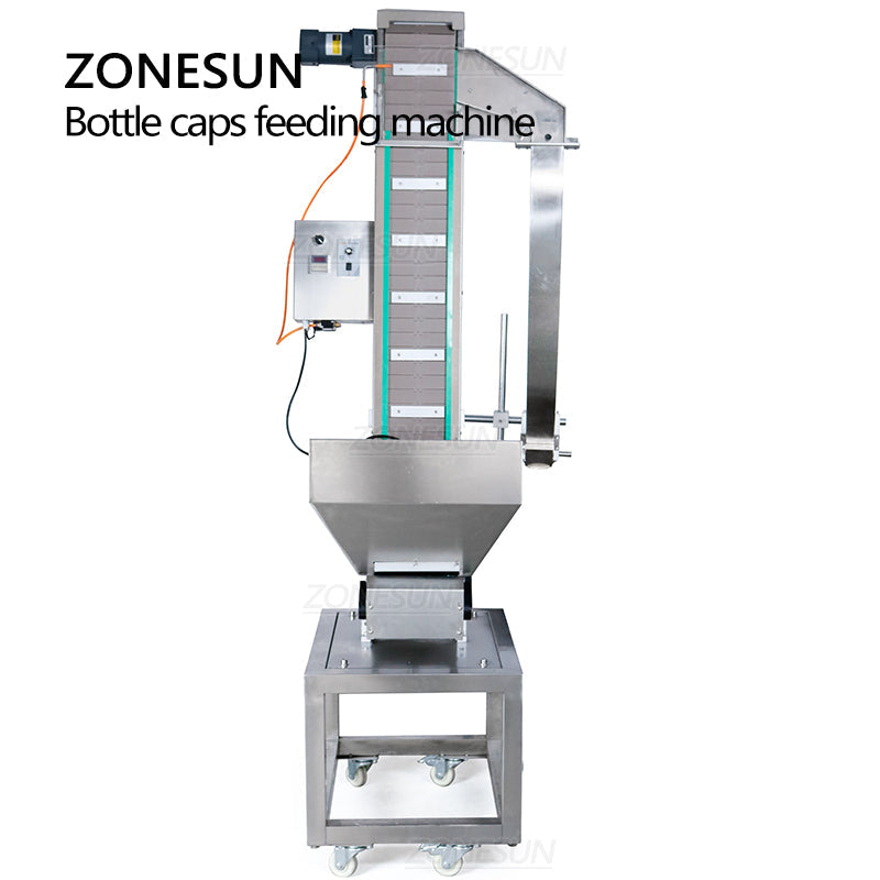 ZONESUN ZS‑SLJ1 Automatic Cap Feeding Elevator for Capping Machines