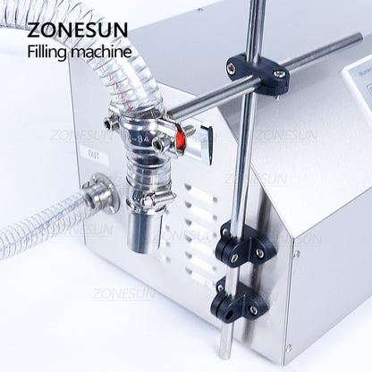 ZONESUN ZS-DP431W Semi-Automatic Liquid Weighing Filling Machine