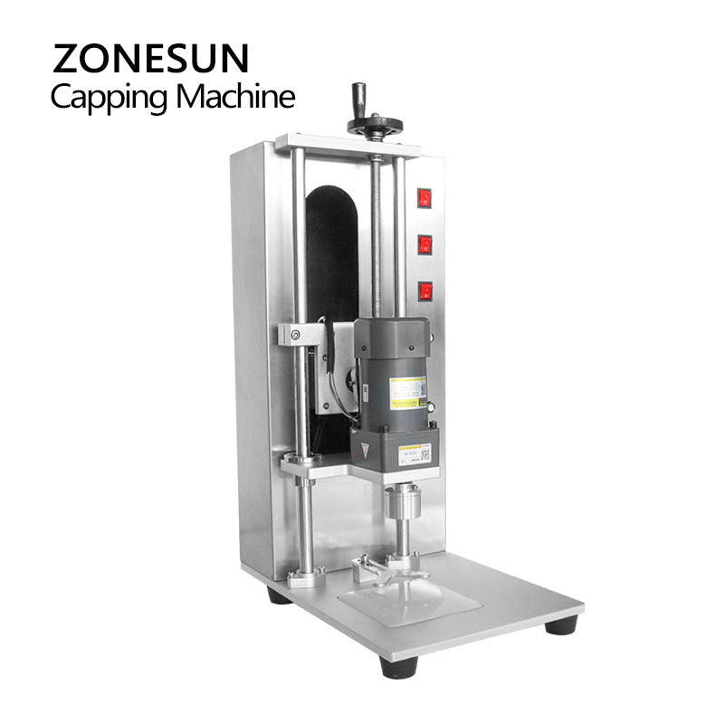 ZONESUN ZS-XGCC2 Tighten Bottle Capping Machine for Screw Caps