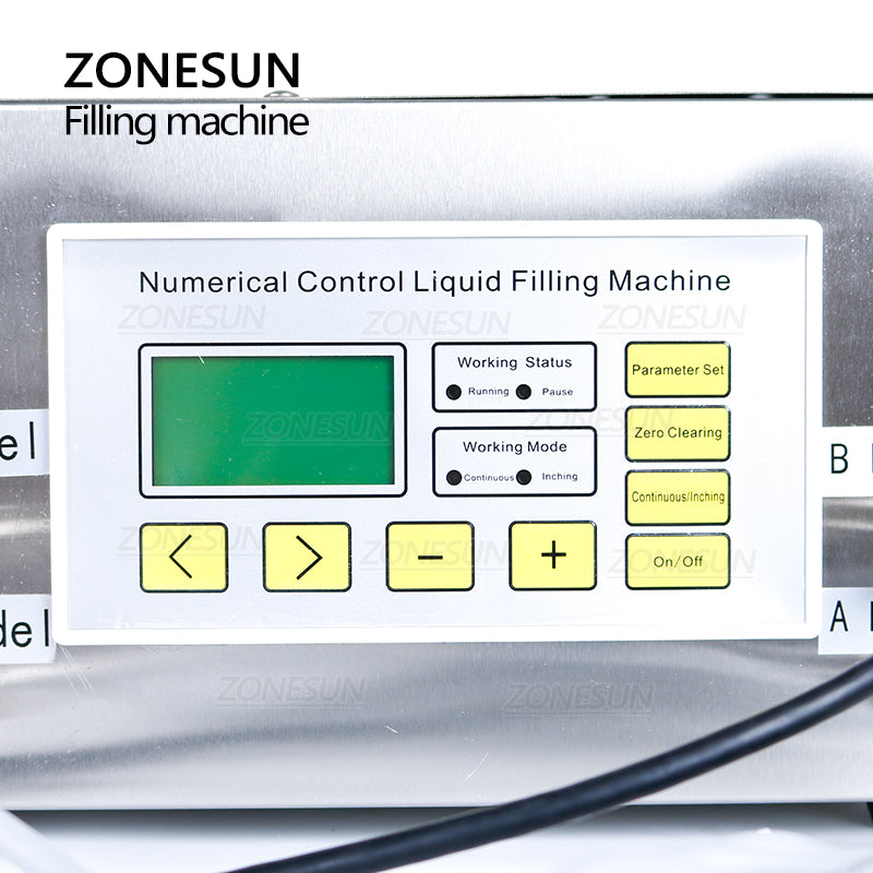 ZONESUN ZS-GP632 Dual-Nozzle Oil Filling Machine with Weighing