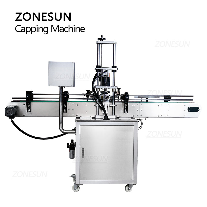 ZONESUN ZS‑XG440D Automatic Bottle Capping Machine for Various Caps