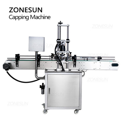 ZONESUN ZS‑XG440D Automatic Bottle Capping Machine for Various Caps