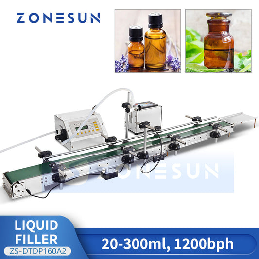 ZONESUN ZS-DTYT160A2 Automatic Liquid Bottle Filling Machine